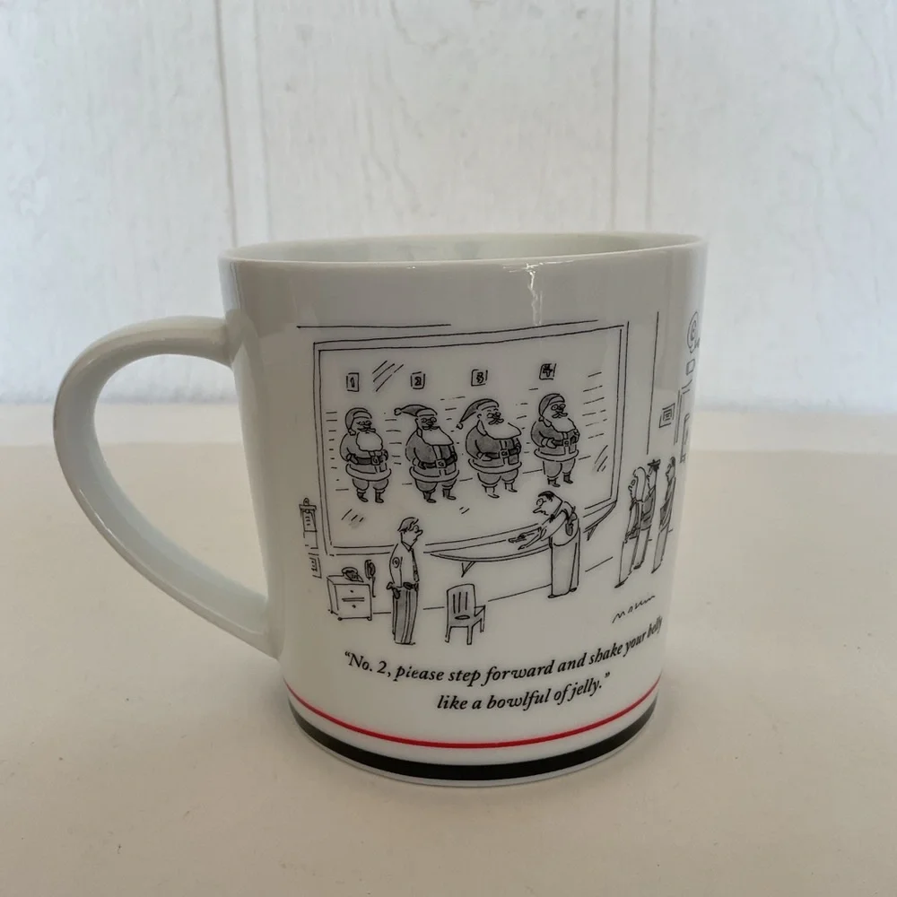 Restoration Hardware x The New Yorker Set of Two Ceramic Mugs